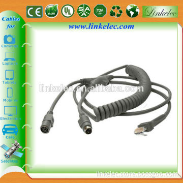 7ft Motorola Symbol Barcode Scanner PS2 Wedge Cable CBA-K01-S07PA